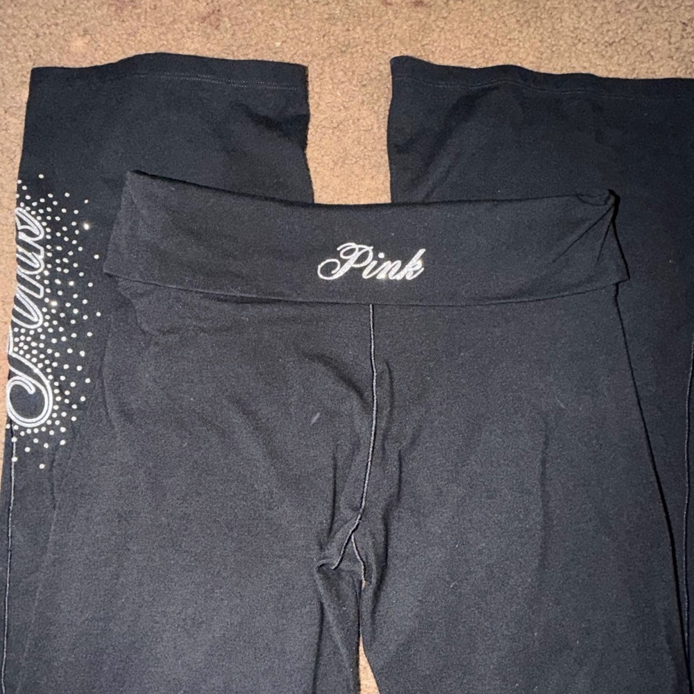 Black Pink Leggings